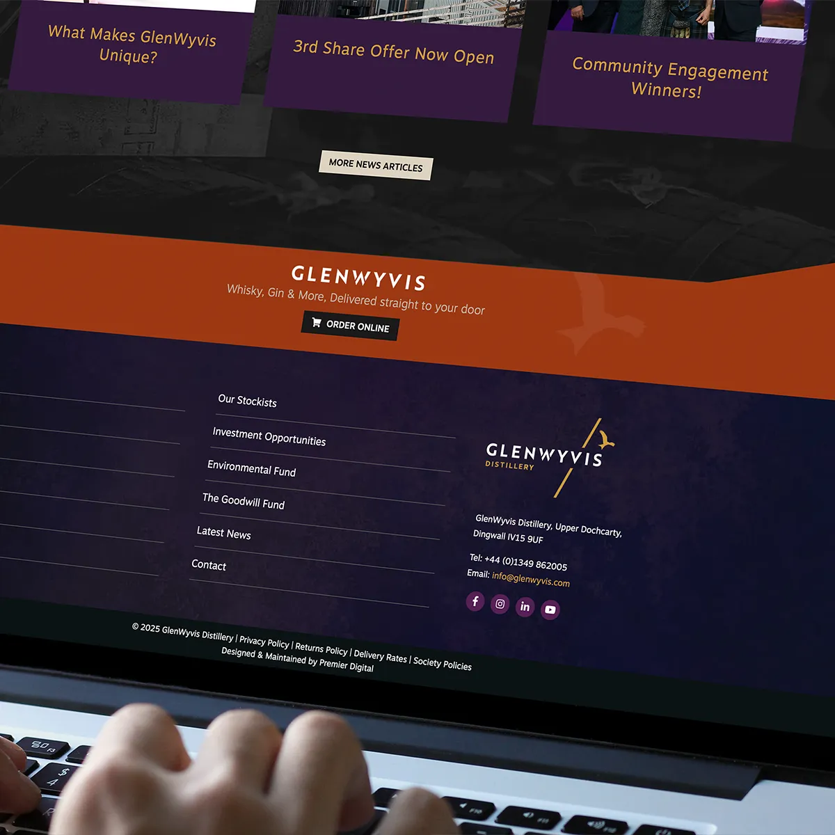 Inverness Web Designers Highlands